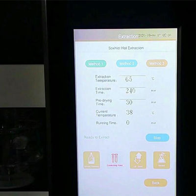 Fully Automatic Soxhlet Fat Extractor Soxhlet Extraction System