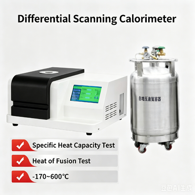 Calorimètre de balayage différentiel polymère (DSC) Temps d'induction de l'oxygène (OIT) Instrument d'analyse thermique Dsc